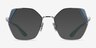 Vogue Eyewear VO4270 Silver Blue MetalEyeglass Frames from EyeBuyDirect, with Tinted Lenses