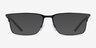 Armani Exchange AX1073 Matte Black MetalEyeglass Frames from EyeBuyDirect, with Tinted Lenses