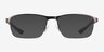 Armani Exchange AX1061 Matte Gunmetal MetalEyeglass Frames from EyeBuyDirect, with Tinted Lenses