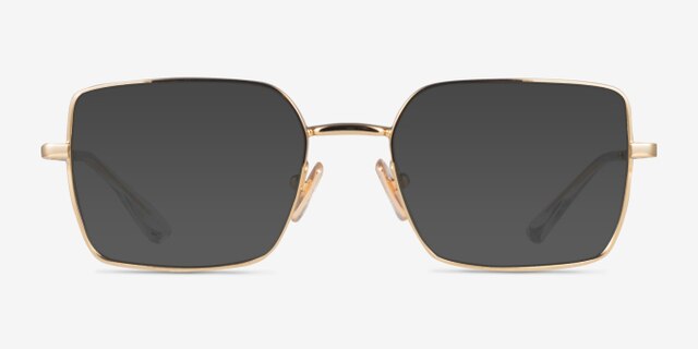 Vogue Eyewear VO4340 Doré MétalMontures de lunettes de vue d'EyeBuyDirect, Avec des Verres Teintés