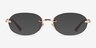 Vogue Eyewear VO4343 Rose Gold MetalEyeglass Frames from EyeBuyDirect, with Tinted Lenses