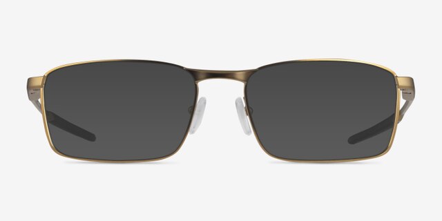 Oakley Fuller Satin Antique Gold MétalMontures de lunettes de vue d'EyeBuyDirect, Avec des Verres Teintés