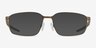Oakley Extender Satin Bronze MétalMontures de lunettes de vue d'EyeBuyDirect, Avec des Verres Teintés