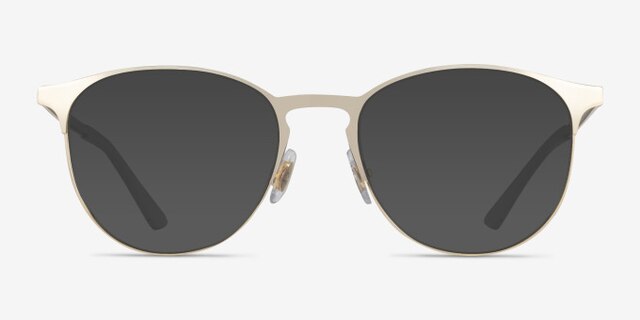 Ray-Ban RB6375 Pale Gold MétalMontures de lunettes de vue d'EyeBuyDirect, Avec des Verres Teintés