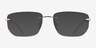 Ray-Ban RB3768V Arista MetalEyeglass Frames from EyeBuyDirect, with Tinted Lenses