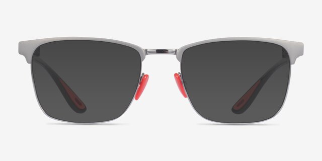 Ray-Ban RB6621M Matte Gunmetal On Gunmetal MetalEyeglass Frames from EyeBuyDirect, with Tinted Lenses