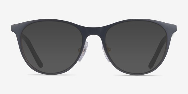 Ray-Ban RB9552V Matte Gray On Rose Gold MétalMontures de lunettes de vue d'EyeBuyDirect, Avec des Verres Teintés