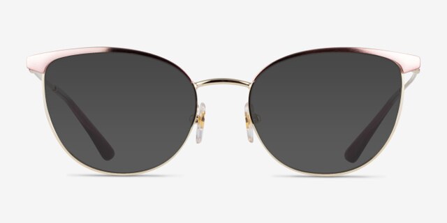 Vogue Eyewear VO4208 Purple Gold MetalEyeglass Frames from EyeBuyDirect, with Tinted Lenses