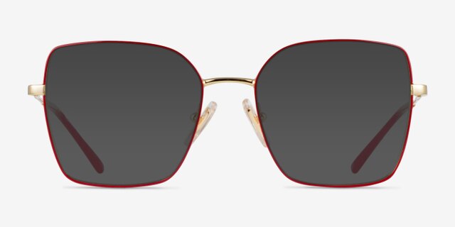 Vogue Eyewear VO4274 Red Gold MetalEyeglass Frames from EyeBuyDirect, with Tinted Lenses