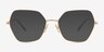 Vogue Eyewear VO4281 Rose Gold MetalEyeglass Frames from EyeBuyDirect, with Tinted Lenses