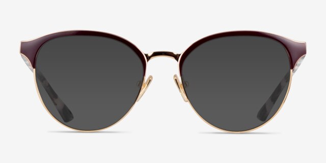 Vogue Eyewear VO4305 Purple Rose Gold MetalEyeglass Frames from EyeBuyDirect, with Tinted Lenses