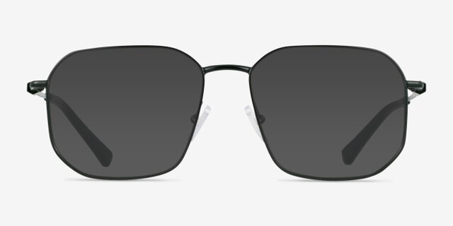 Armani Exchange AX1066 Matte Green MetalEyeglass Frames from EyeBuyDirect, with Tinted Lenses