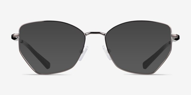 Armani Exchange AX1067 Shiny Gunmetal MetalEyeglass Frames from EyeBuyDirect, with Tinted Lenses