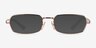 Vogue Eyewear VO4351 Light Brown MétalMontures de lunettes de vue d'EyeBuyDirect, Avec des Verres Teintés