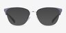 Coach HC5202 Silver Blue MetalEyeglass Frames from EyeBuyDirect, with Tinted Lenses