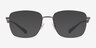 Coach HC5205 Satin Gunmetal MétalMontures de lunettes de vue d'EyeBuyDirect, Avec des Verres Teintés