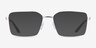 Armani Exchange AX1076 Matte Silver MetalEyeglass Frames from EyeBuyDirect, with Tinted Lenses