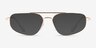 Ray-Ban RB6550 Arista Gold MetalEyeglass Frames from EyeBuyDirect, with Tinted Lenses