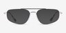 Ray-Ban RB6550 Gunmetal MetalEyeglass Frames from EyeBuyDirect, with Tinted Lenses