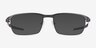 Oakley Tincup Powder Coal MétalMontures de lunettes de vue d'EyeBuyDirect, Avec des Verres Teintés