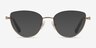 Swarovski SK1007 Pale Gold MétalMontures de lunettes de vue d'EyeBuyDirect, Avec des Verres Teintés