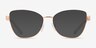 Michael Kors MK3085 Paris Or rose MétalMontures de lunettes de vue d'EyeBuyDirect, Avec des Verres Teintés
