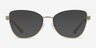 Michael Kors MK3085 Paris Light Gold MétalMontures de lunettes de vue d'EyeBuyDirect, Avec des Verres Teintés