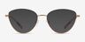 Michael Kors MK3070 Crested Butte Or rose MétalMontures de lunettes de vue d'EyeBuyDirect, Avec des Verres Teintés