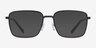 Michael Kors MK3079 Meribel Shiny Black MétalMontures de lunettes de vue d'EyeBuyDirect, Avec des Verres Teintés