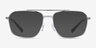 Michael Kors MK3084 Tordrillo Shiny Gunmetal MétalMontures de lunettes de vue d'EyeBuyDirect, Avec des Verres Teintés