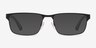 Emporio Armani EA1105 Matte Black MétalMontures de lunettes de vue d'EyeBuyDirect, Avec des Verres Teintés