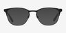 Emporio Armani EA1059 Matte Black MétalMontures de lunettes de vue d'EyeBuyDirect, Avec des Verres Teintés