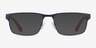 Emporio Armani EA1105 Matte Blue MétalMontures de lunettes de vue d'EyeBuyDirect, Avec des Verres Teintés