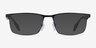 Emporio Armani EA1149 Matte Black MétalMontures de lunettes de vue d'EyeBuyDirect, Avec des Verres Teintés