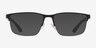 Emporio Armani EA1164 Matte Blue MétalMontures de lunettes de vue d'EyeBuyDirect, Avec des Verres Teintés