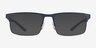 Emporio Armani EA1170 Matte Blue MétalMontures de lunettes de vue d'EyeBuyDirect, Avec des Verres Teintés