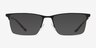 Emporio Armani EA1171 Matte Black MétalMontures de lunettes de vue d'EyeBuyDirect, Avec des Verres Teintés