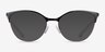 Emporio Armani EA1087 Shiny Black Pale Gold MétalMontures de lunettes de vue d'EyeBuyDirect, Avec des Verres Teintés