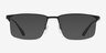 Emporio Armani EA1143 Matte Black MétalMontures de lunettes de vue d'EyeBuyDirect, Avec des Verres Teintés
