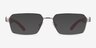 ARNETTE Greyscale Matte Gunmetal MétalMontures de lunettes de vue d'EyeBuyDirect, Avec des Verres Teintés