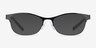Armani Exchange AX1010 Shiny Black MetalEyeglass Frames from EyeBuyDirect, with Tinted Lenses