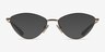 Vogue Eyewear VO4325 Light Brown MétalMontures de lunettes de vue d'EyeBuyDirect, Avec des Verres Teintés
