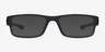 Oakley Airdrop Satin Black PlasticEyeglass Frames from EyeBuyDirect, with Tinted Lenses