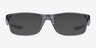 Oakley Plank 2.0 Polished Gray Smoke PlasticEyeglass Frames from EyeBuyDirect, with Tinted Lenses