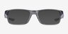 Oakley Plank 2.0 Polished Gray Smoke PlasticEyeglass Frames from EyeBuyDirect, with Tinted Lenses