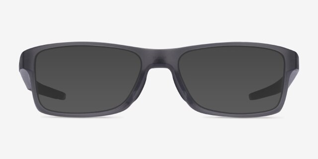 Oakley Chamfer MNP Gris PlastiqueMontures de lunettes de vue d'EyeBuyDirect, Avec des Verres Teintés