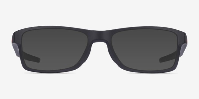 Oakley Chamfer MNP Noir PlastiqueMontures de lunettes de vue d'EyeBuyDirect, Avec des Verres Teintés