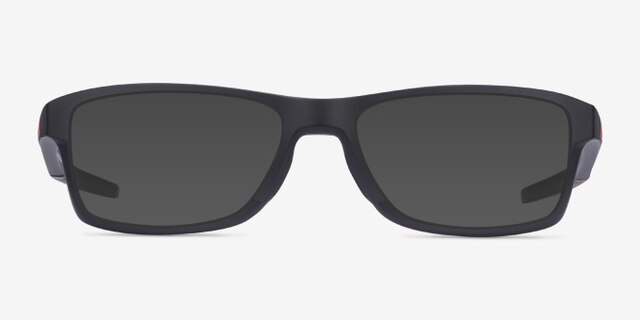 Oakley Chamfer MNP Black PlasticEyeglass Frames from EyeBuyDirect, with Tinted Lenses