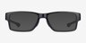 Oakley Airdrop Mnp Polished Black PlasticEyeglass Frames from EyeBuyDirect, with Tinted Lenses