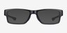 Oakley Airdrop Mnp Polished Black PlastiqueMontures de lunettes de vue d'EyeBuyDirect, Avec des Verres Teintés